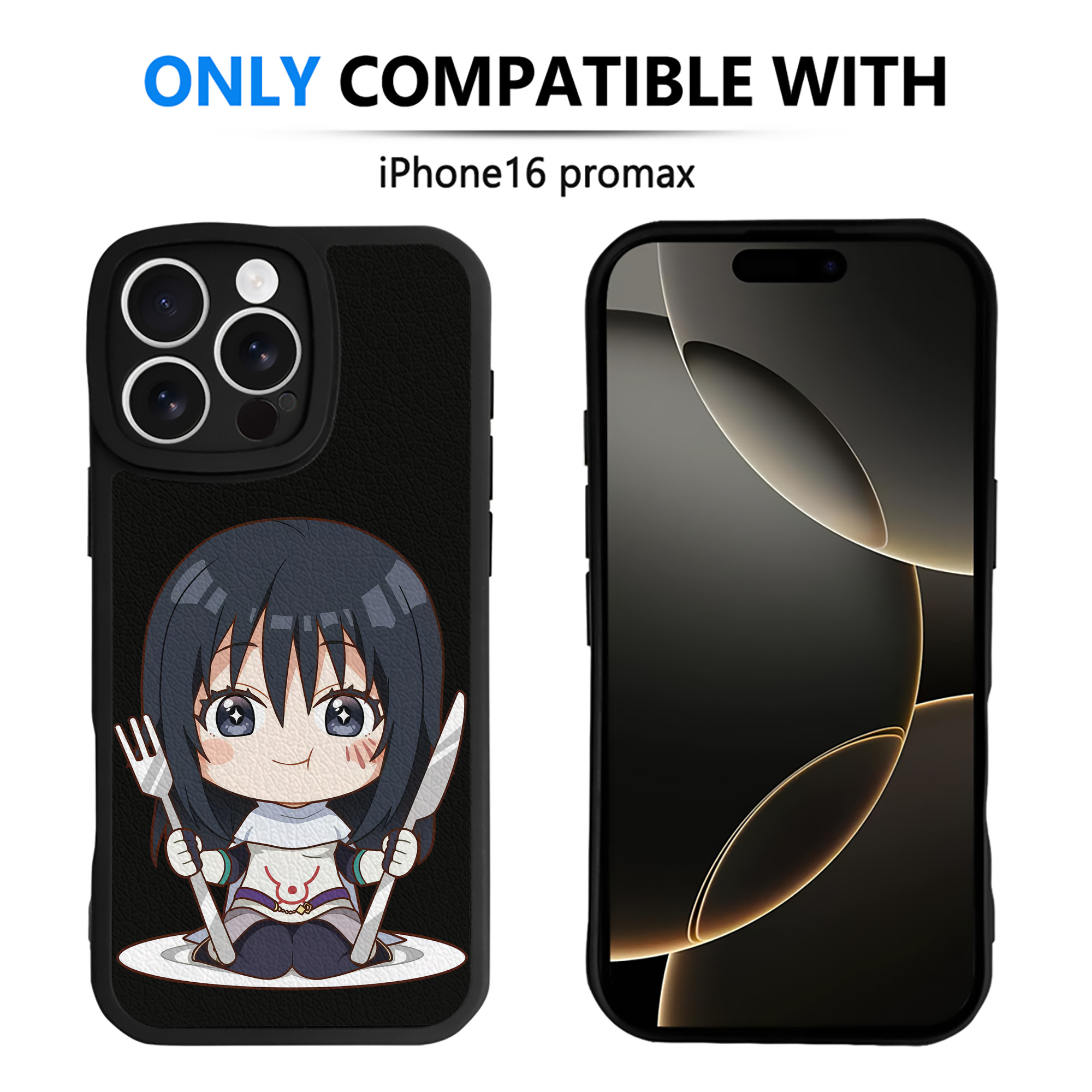（画像用） 転スラ Regarding Reincarnated to Slime 【iPhone 16シリーズ対応】シリコンスマホケース（レザー調） 材質：シリコン